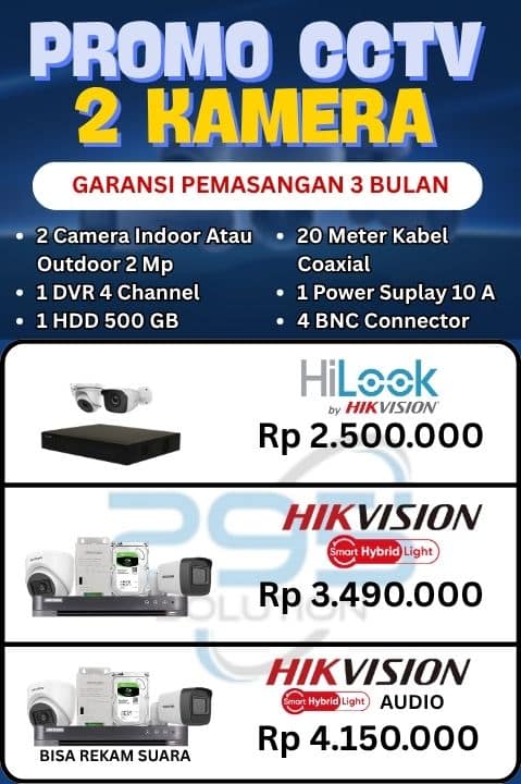 paket harga pasang cctv