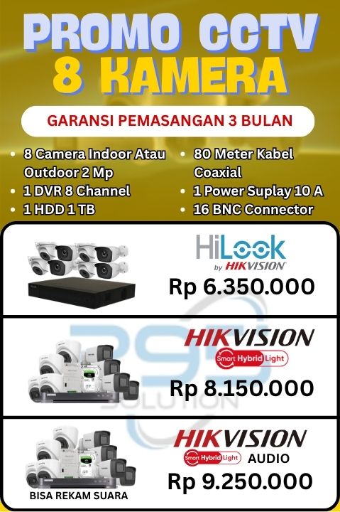 paket harga pasang cctv